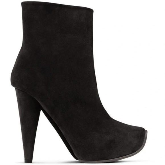 Acne Suede High Heel Araceli Booties - Picture 2 of 10